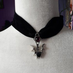 Alchemy Gothic Bat Choker